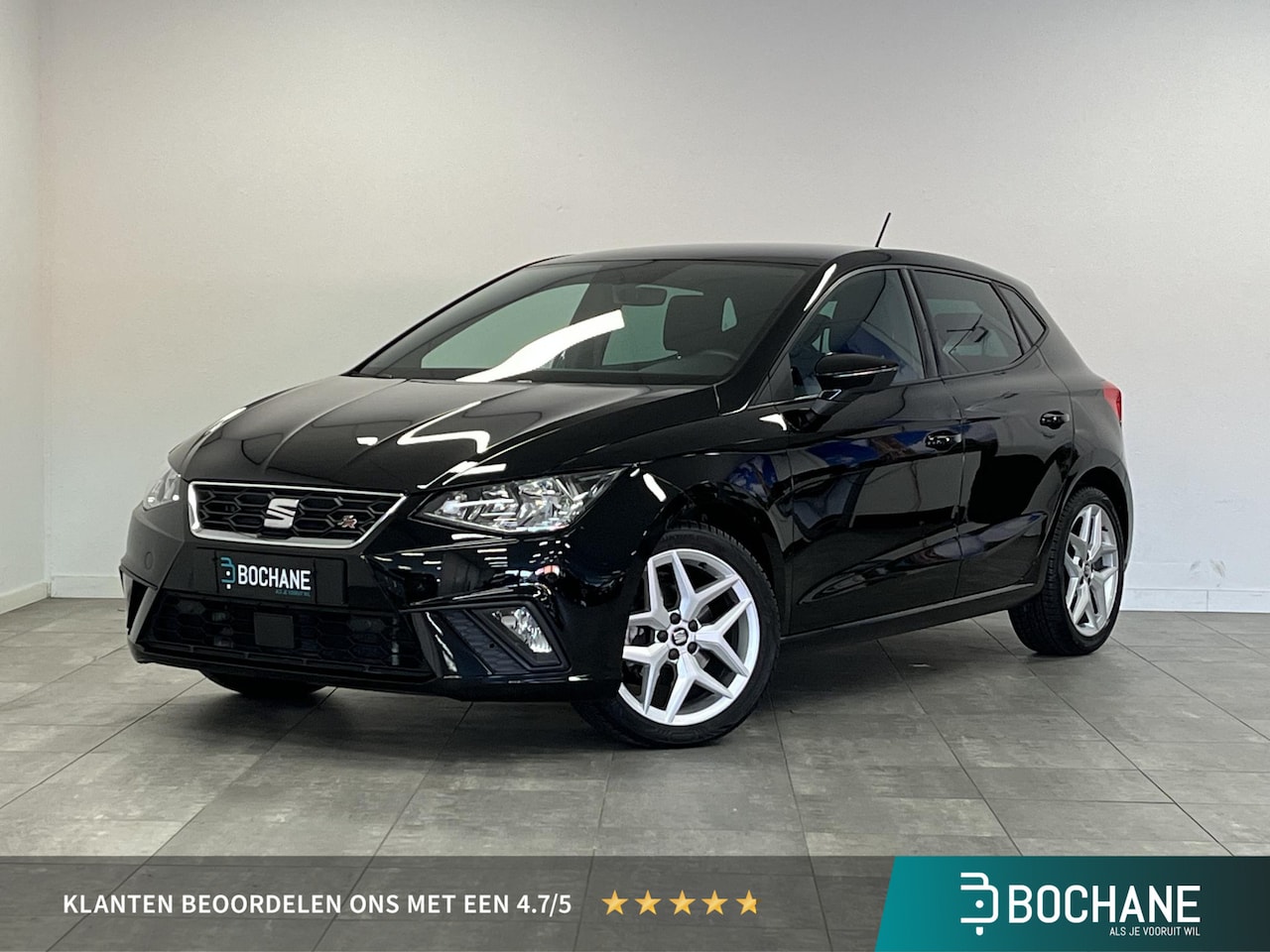 SEAT Ibiza - 1.0 TSI FR Business Intense | Carplay | 1e eigenaar | Camera | 17" lm velgen - AutoWereld.nl