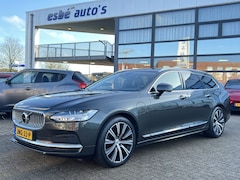 Volvo V90 - 2.0 T6 Recharge 340 pk AWD Inscription Trekhaak Camera Parkeersensoren Navi Leer Stoelverw