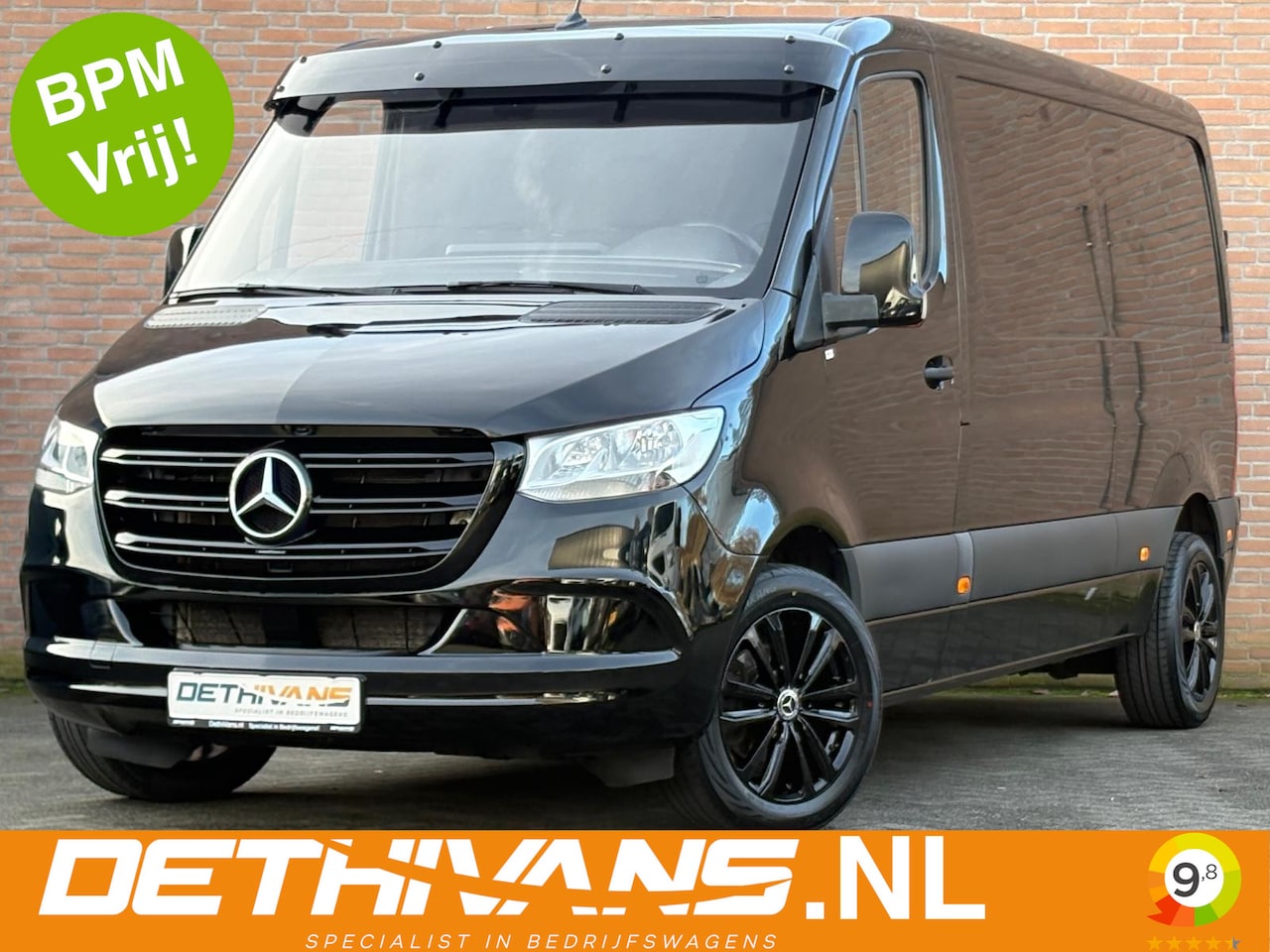 Mercedes-Benz Sprinter - 215CDI 150PK Lang/Laag 9G-Tronic / Cruisecontrol / Carplay / Euro6 - AutoWereld.nl