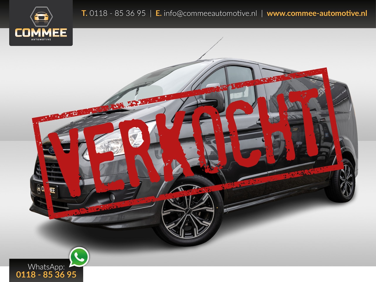 Ford Transit Custom - 290 2.0 TDCI 170PK L2H1 Sport ✅NAV✅18Inch✅Automaat✅Standkachel - AutoWereld.nl