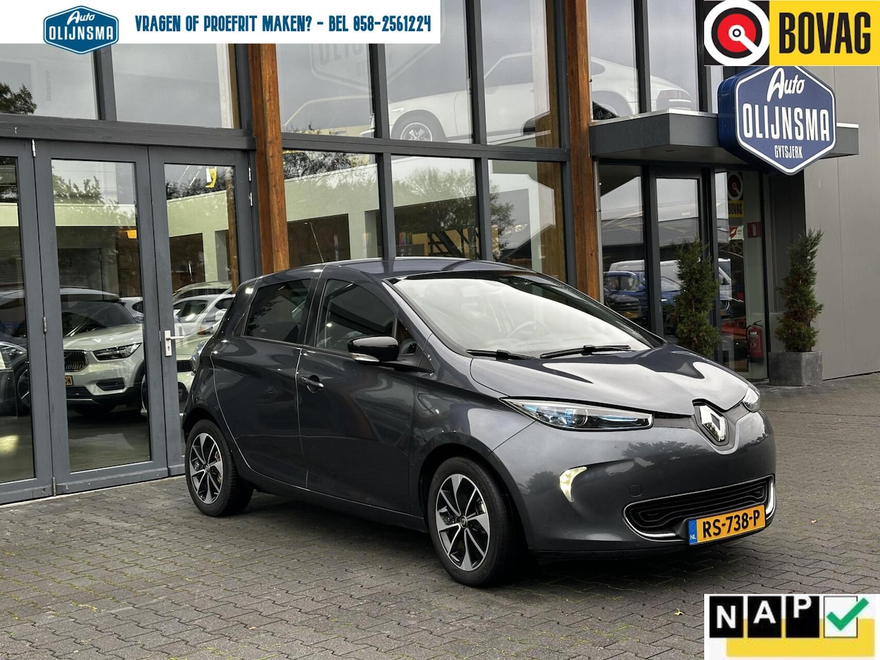 Renault Zoe - R90 Intens 41 kWh|Navi|PDC|16"LMV|NAP|Stoelverwarming| - AutoWereld.nl