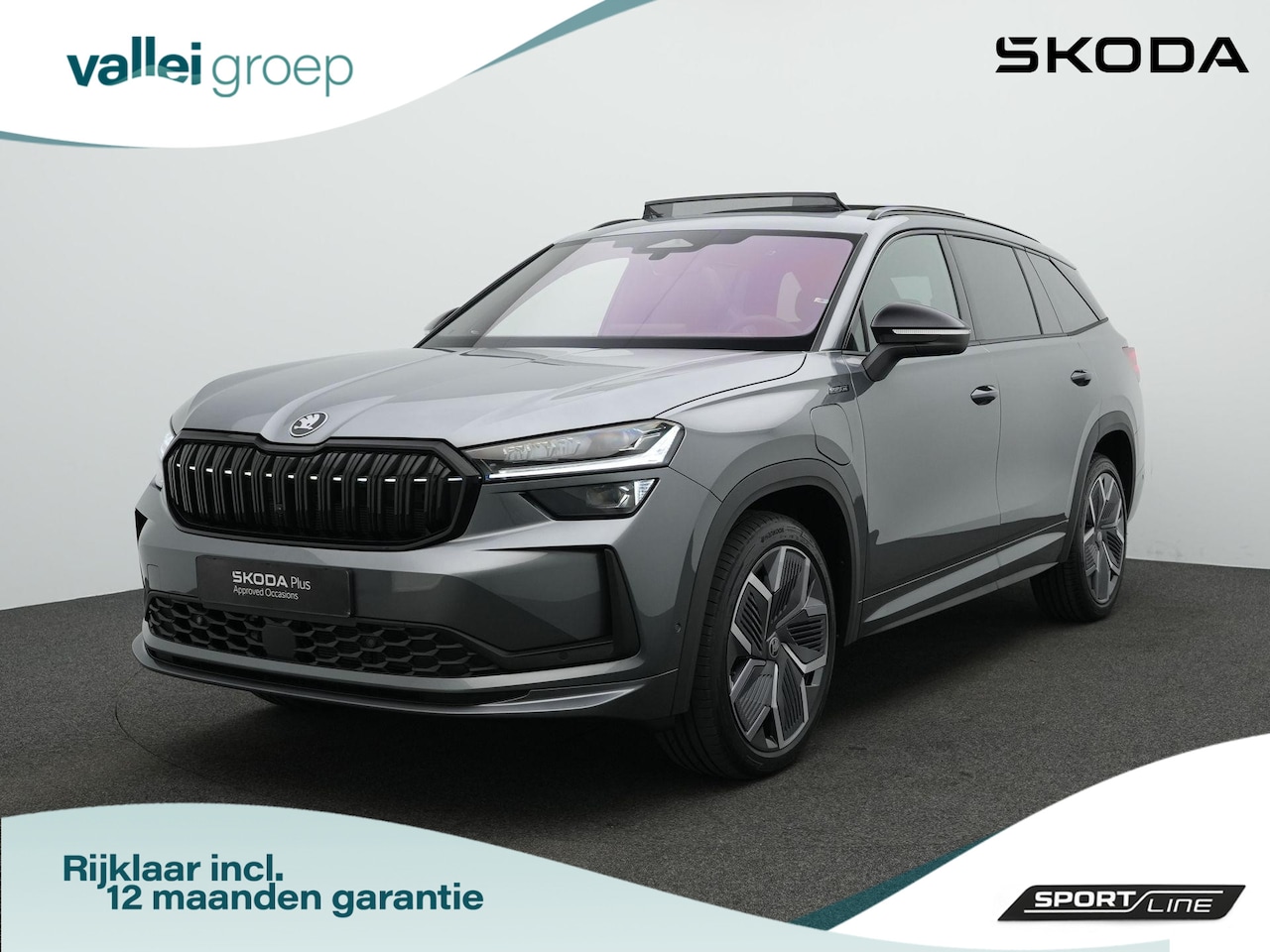 Skoda Kodiaq - 1.5 TSI iV 204 pk DSG Sportline | Panoramadak | Geheugenstoelen | Adaptief onderstel | Hea - AutoWereld.nl