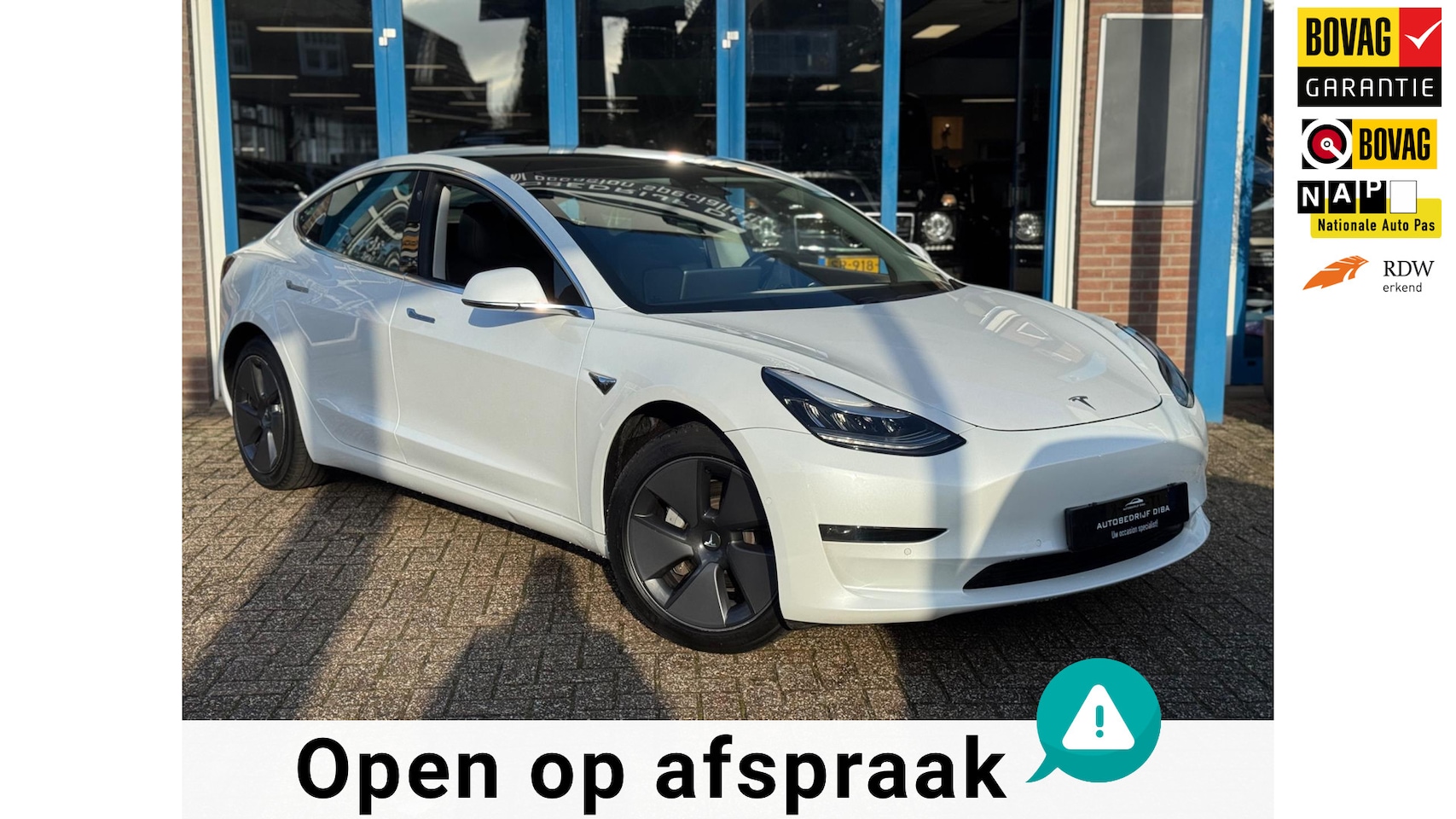 Tesla Model 3 - Long Range RWD Long Range RWD 75 kWh 2019 NAVI NAP - AutoWereld.nl
