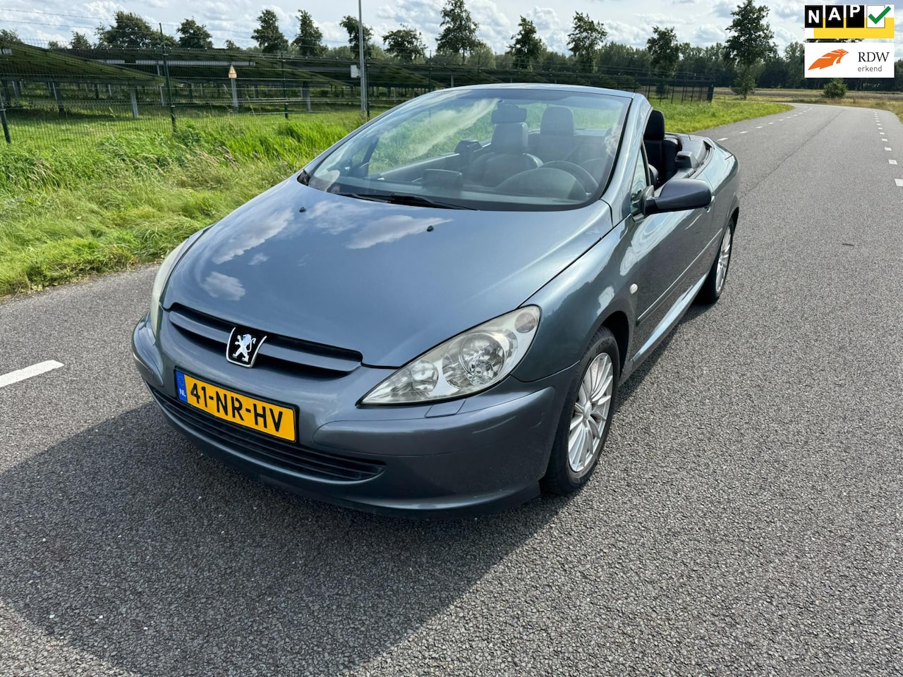 Peugeot 307 CC - 2.0-16V 2.0-16V, Nieuwe apk , Inuil mogelijk! - AutoWereld.nl