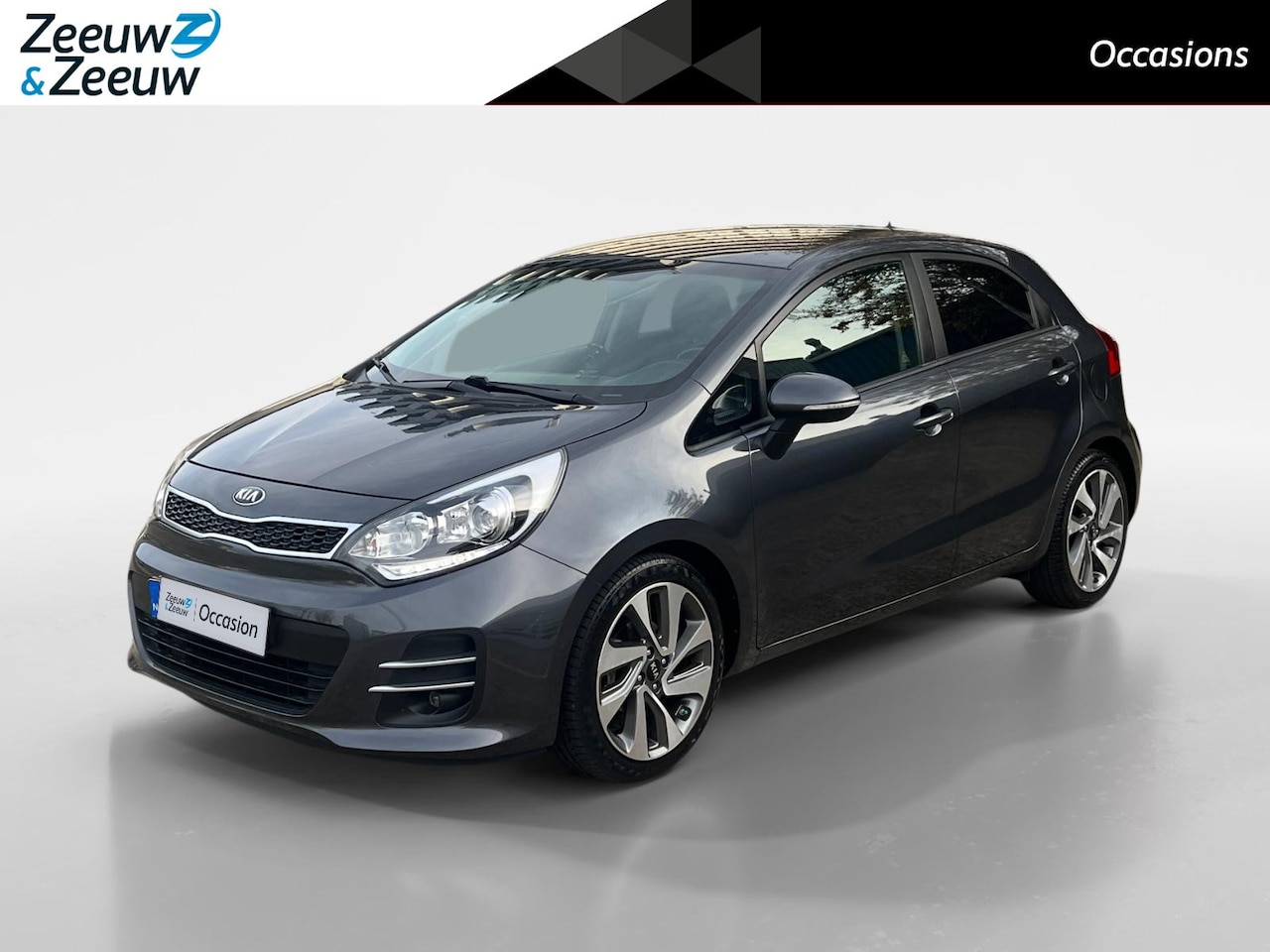 Kia Rio - 1.2 CVVT ExecutiveLine Meest luxe uitvoering | Climate & cruise controle | Lichtmetalen ve - AutoWereld.nl