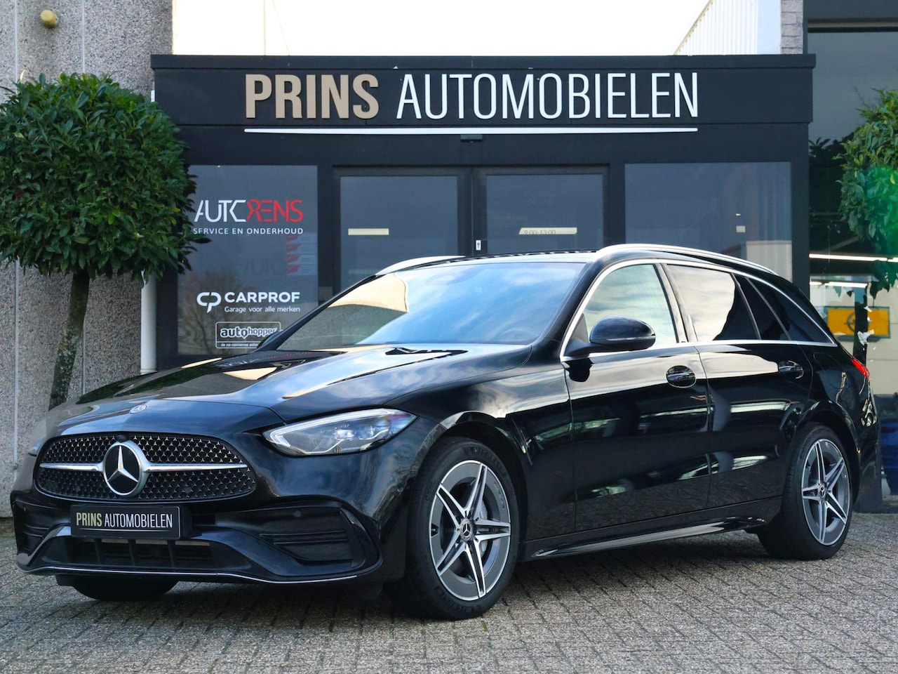 Mercedes-Benz C-klasse Estate - 300 e AMG Line|Adapt.Cr.|Sfeer|Trekhaak - AutoWereld.nl