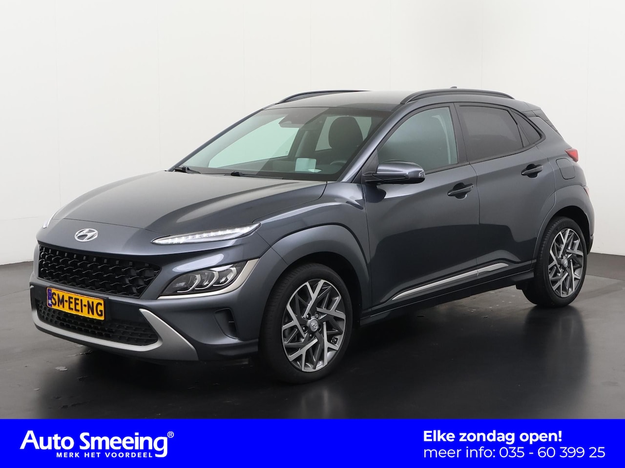 Hyundai Kona - 1.6 GDI HEV Fashion | Head Up | Camera | Navigatie | Zondag Open! - AutoWereld.nl