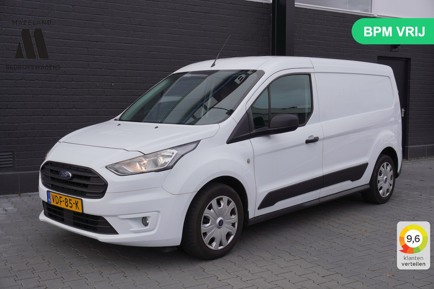 Ford Transit Connect - 1.5 EcoBlue 100PK L2 EURO 6 - Airco - Cruise - Trekhaak - €11.950,- Excl. - AutoWereld.nl