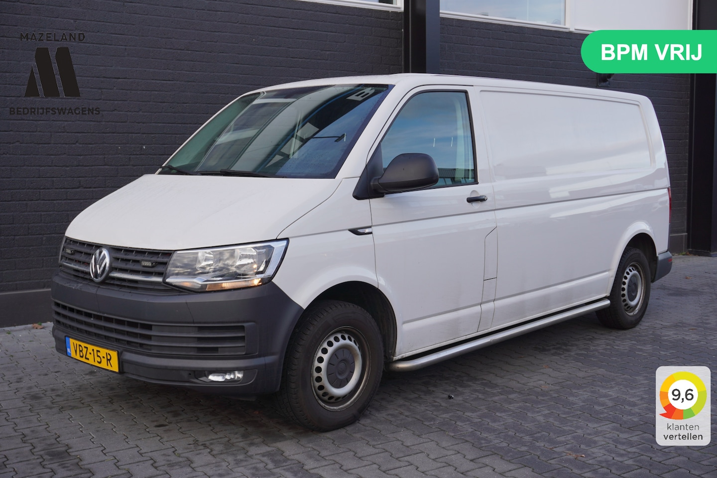 Volkswagen Transporter - 2.0 TDI L2 EURO 6 - Airco - Cruise - Camera - € 11.900,- Excl. - AutoWereld.nl