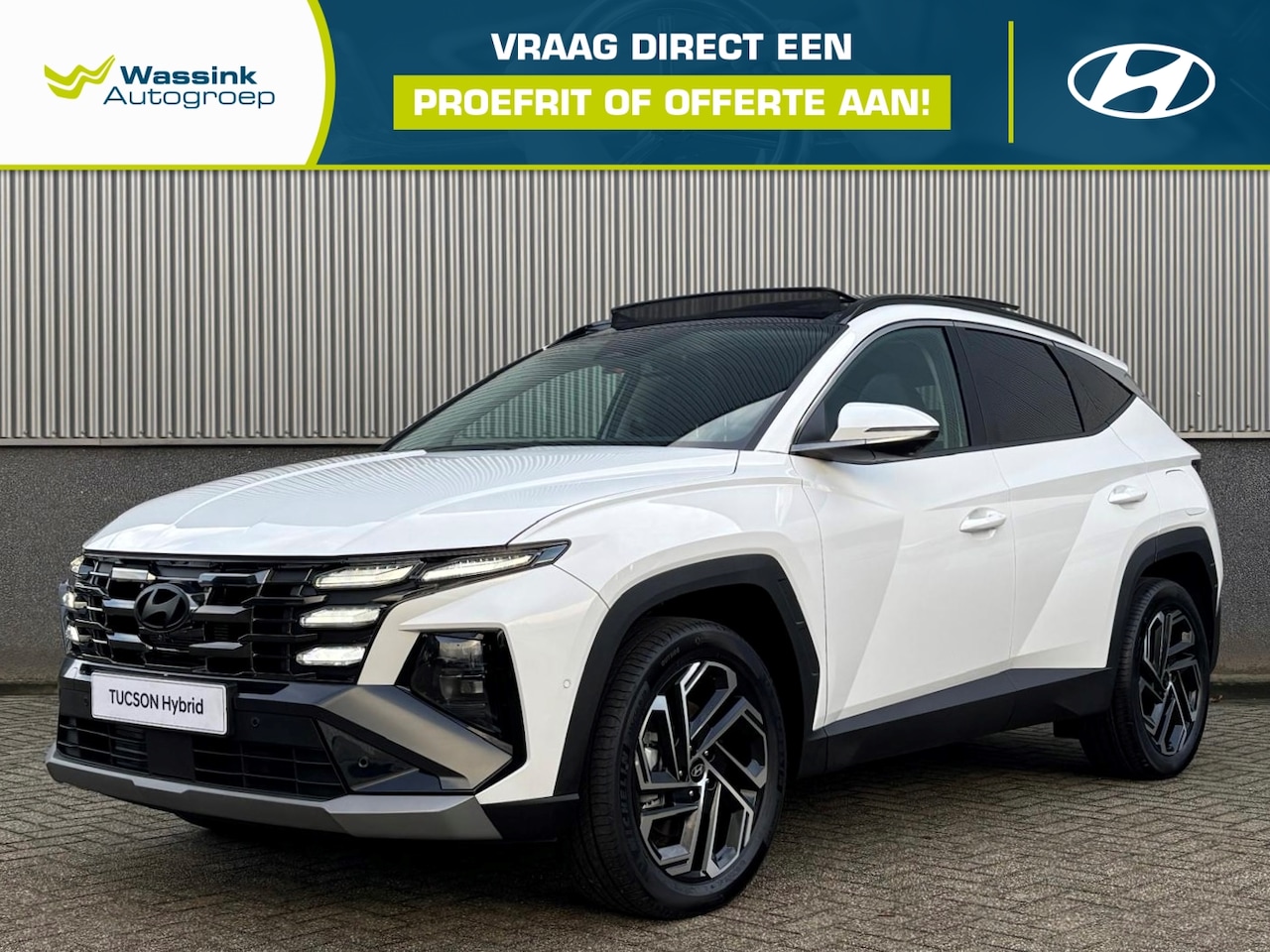 Hyundai Tucson - New 1.6 T-GDi HEV 230pk Aut. Premium Sky | Panoramdak - AutoWereld.nl