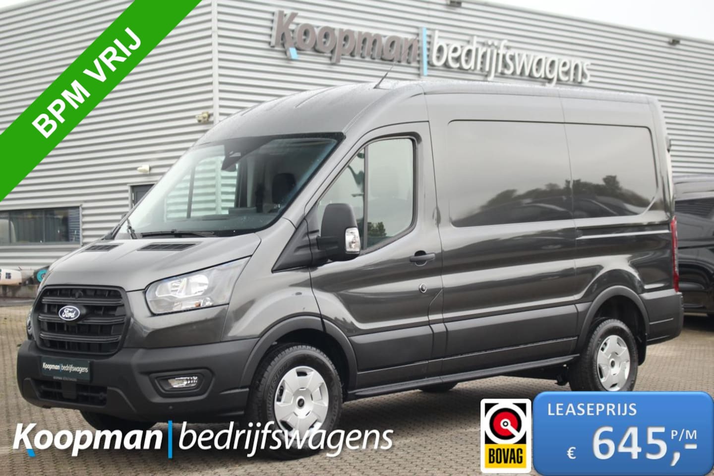 Ford Transit - 350 2.0TDCI 165pk L2H2 Trend | Automaat | 2800kg trekgewicht | Carplay/Android | Camera | - AutoWereld.nl