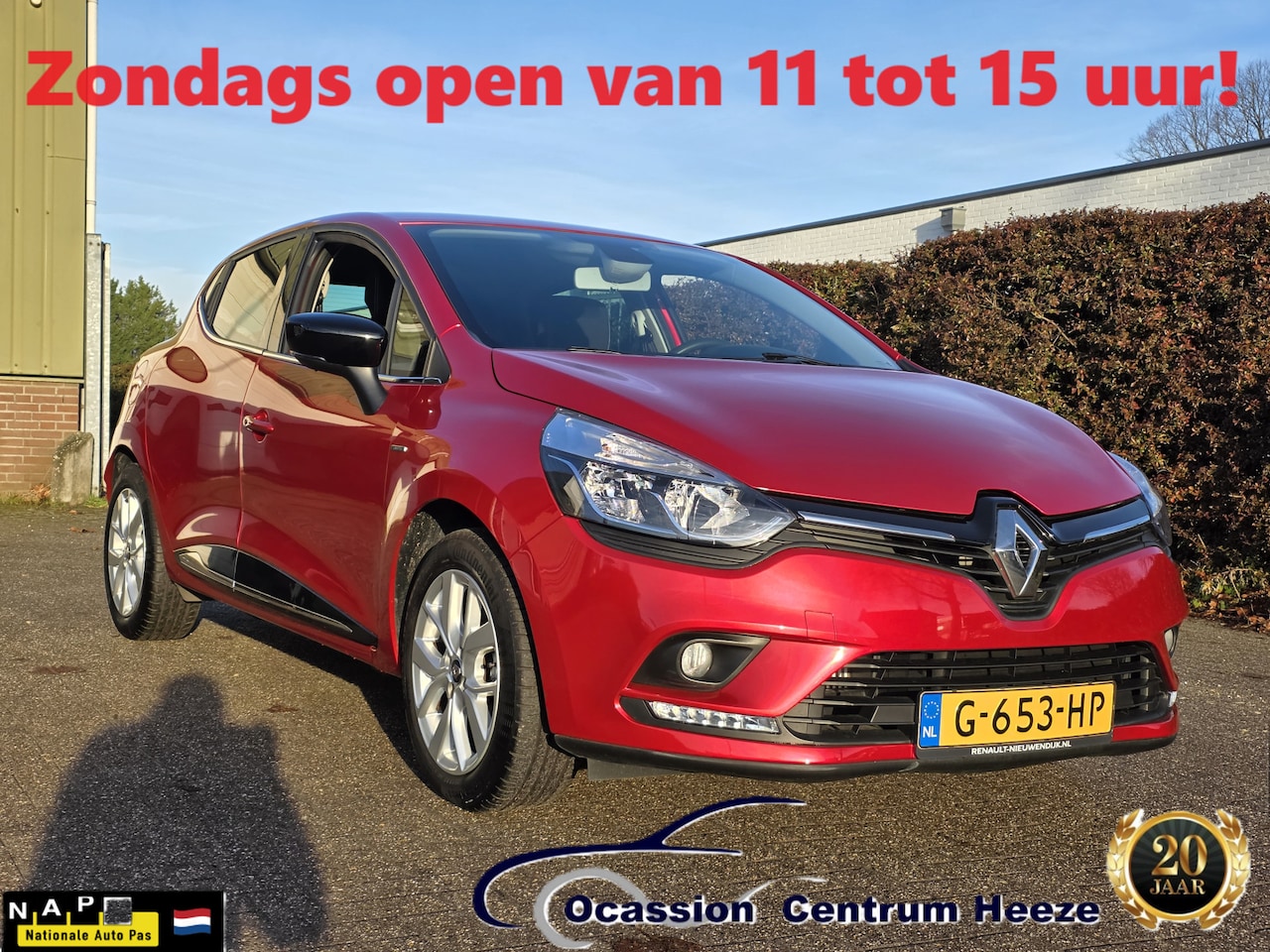 Renault Clio - 0.9 TCe Limited 0.9 TCe Limited, 4.215 ECHTE km's NAP! Carplay! Zondag OPEN! - AutoWereld.nl
