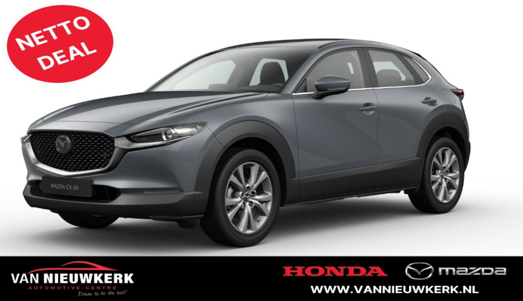 Mazda CX-30 - E-Skyactiv X 186pk M Hybrid Aut AWD Centre-Line - AutoWereld.nl