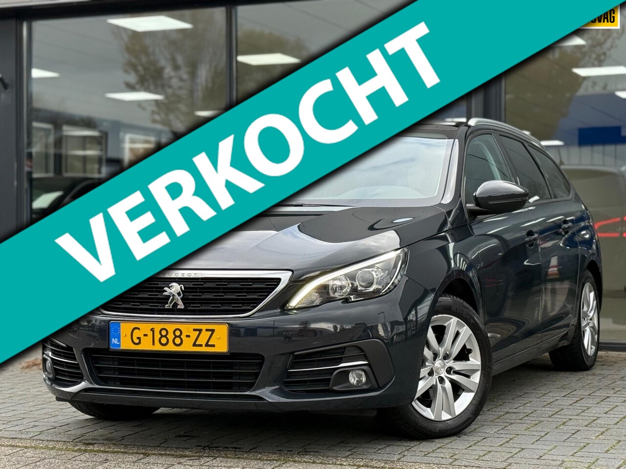 Peugeot 308 SW - 1.2 PureTech B.L. 110pk Executive - Gris Haria - Panorama/Carplay - AutoWereld.nl