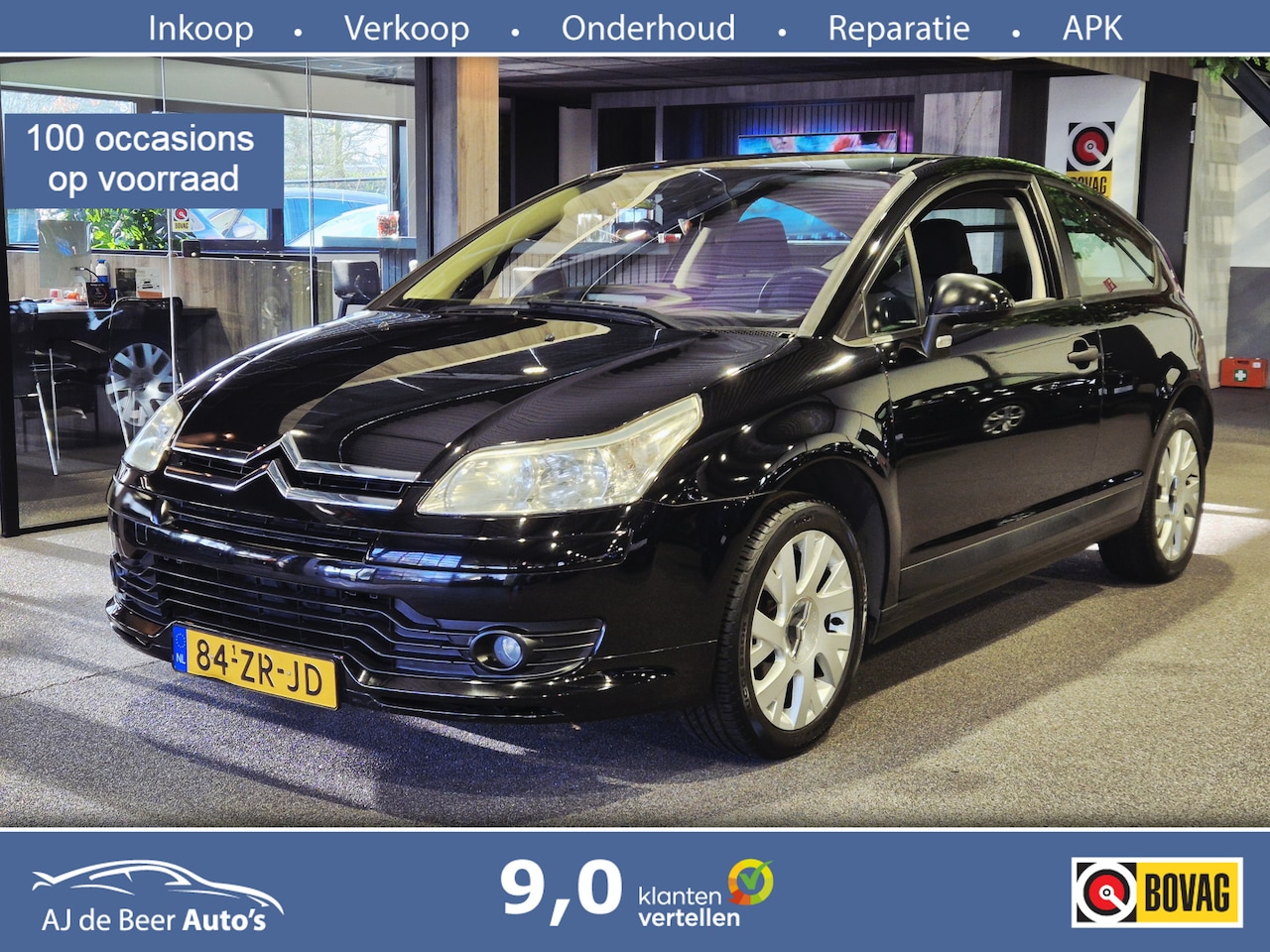 Citroën C4 Coupé - 1.6i 16v Image Distributie vervangen | Airco | Trekhaak | Sensoren | BT - AutoWereld.nl