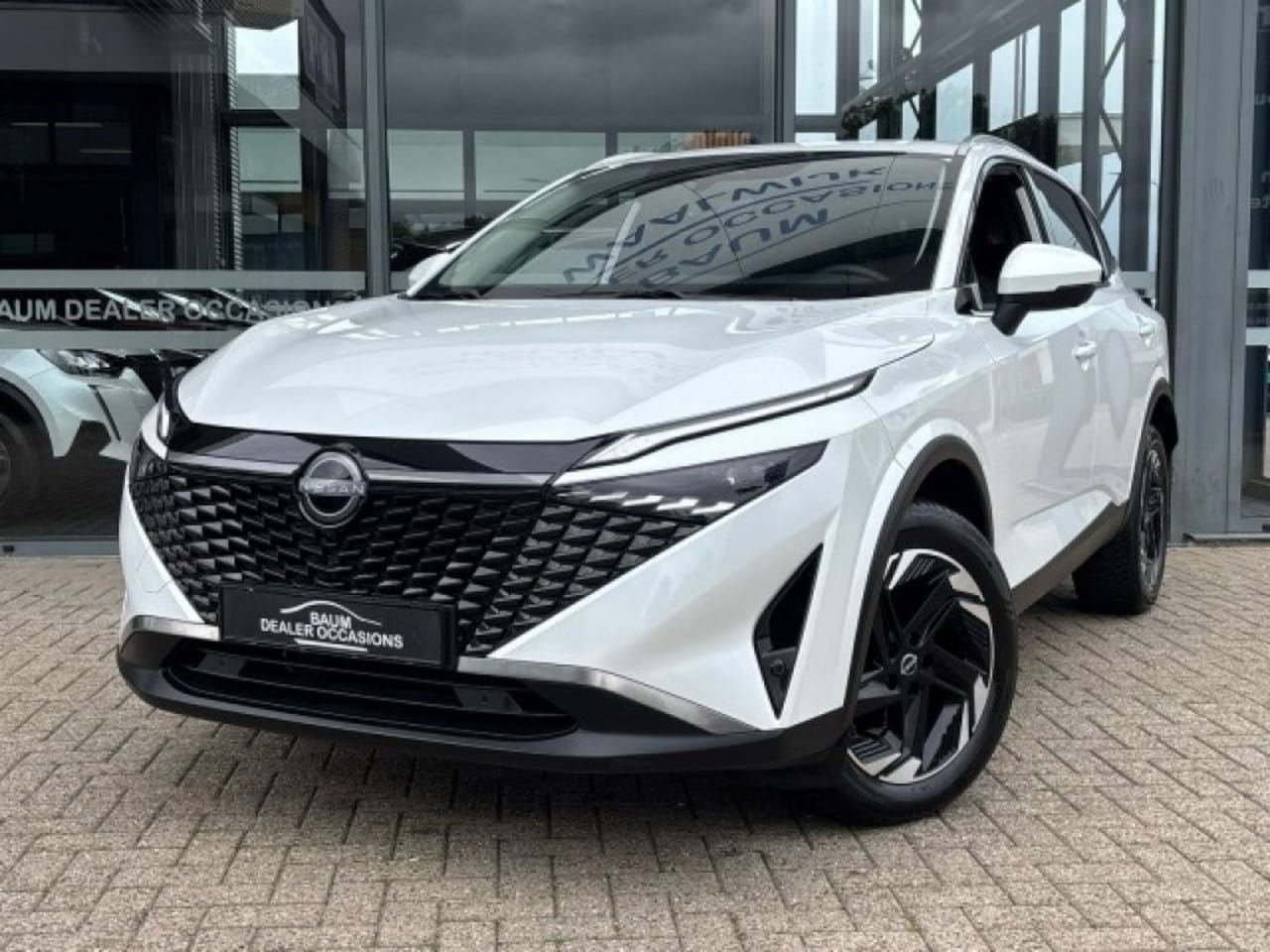 Nissan Qashqai - 1.3 MHEV X N-CONNECTA AUTOMAAT AIRCO NAVI WIDESCREEN CAMERA360GR. - AutoWereld.nl