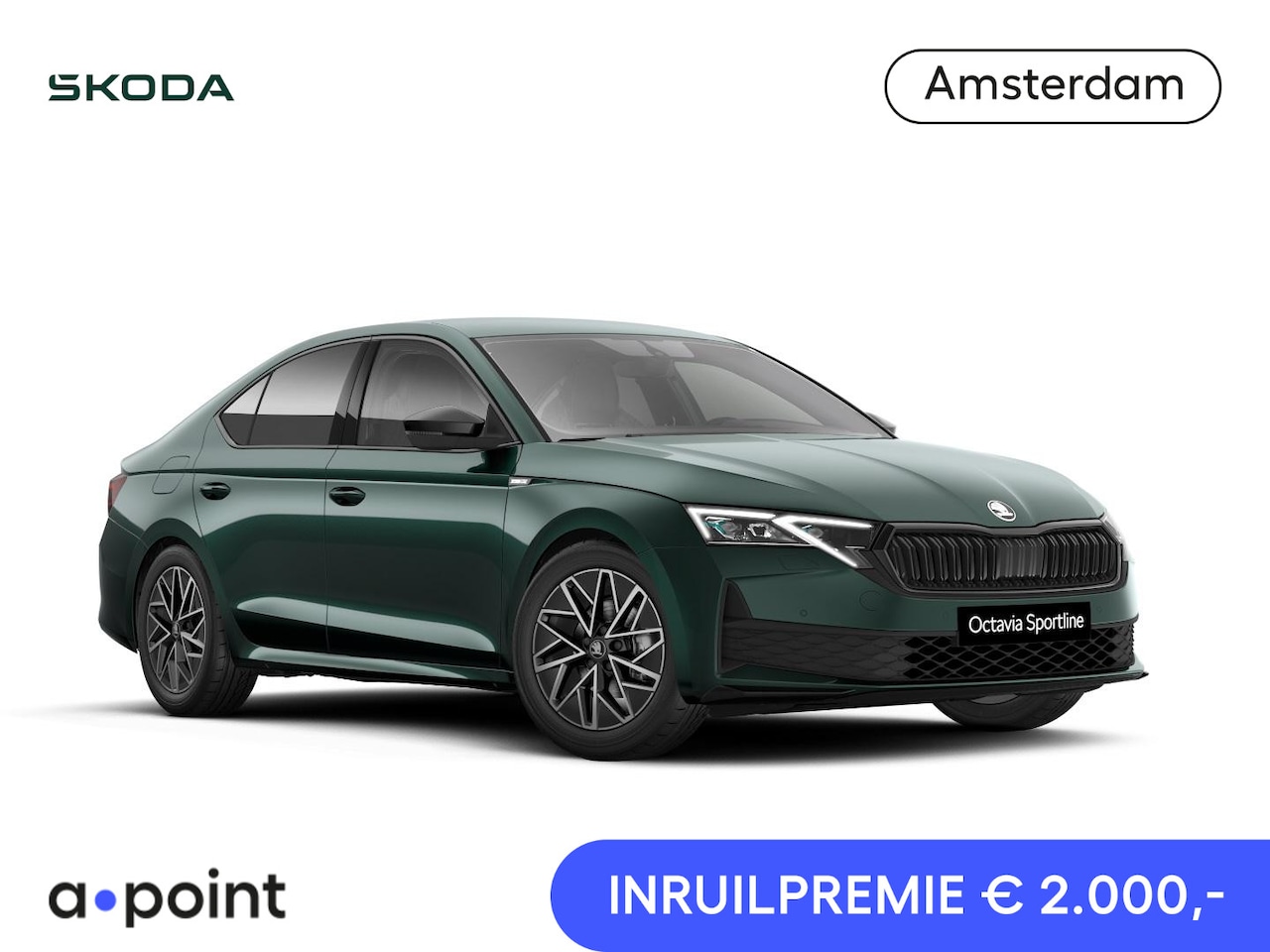 Skoda Octavia - Sportline Tour m-HEV 1.5 TSI 150 pk 7 versn. DSG | Navigatie pakket | Travel Assist | Wegk - AutoWereld.nl