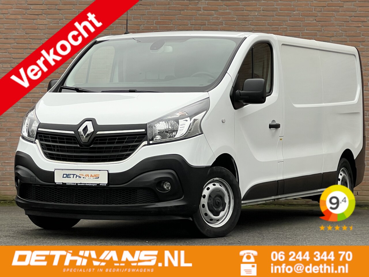 Renault Trafic - 2.0dCi 120PK Lang / Carplay / Cruisecontrol / Euro6 - AutoWereld.nl