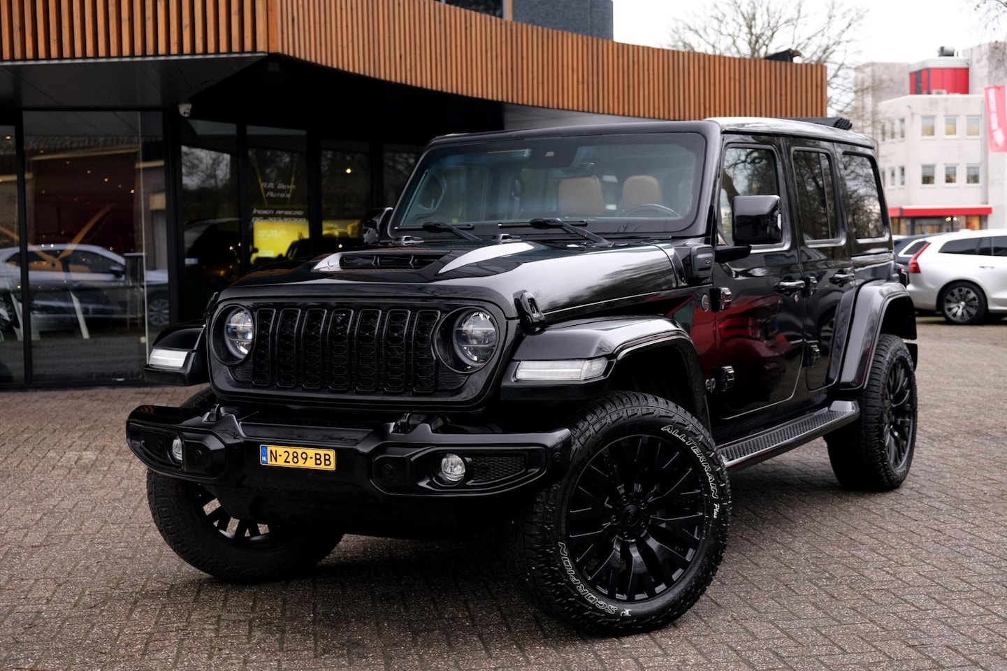 Jeep Wrangler Unlimited - 4xe 380 Rubicon BRUTE! Khan velgen ACC stoel/stuurwielverwarming Carplay Trekhaak Alpine C - AutoWereld.nl