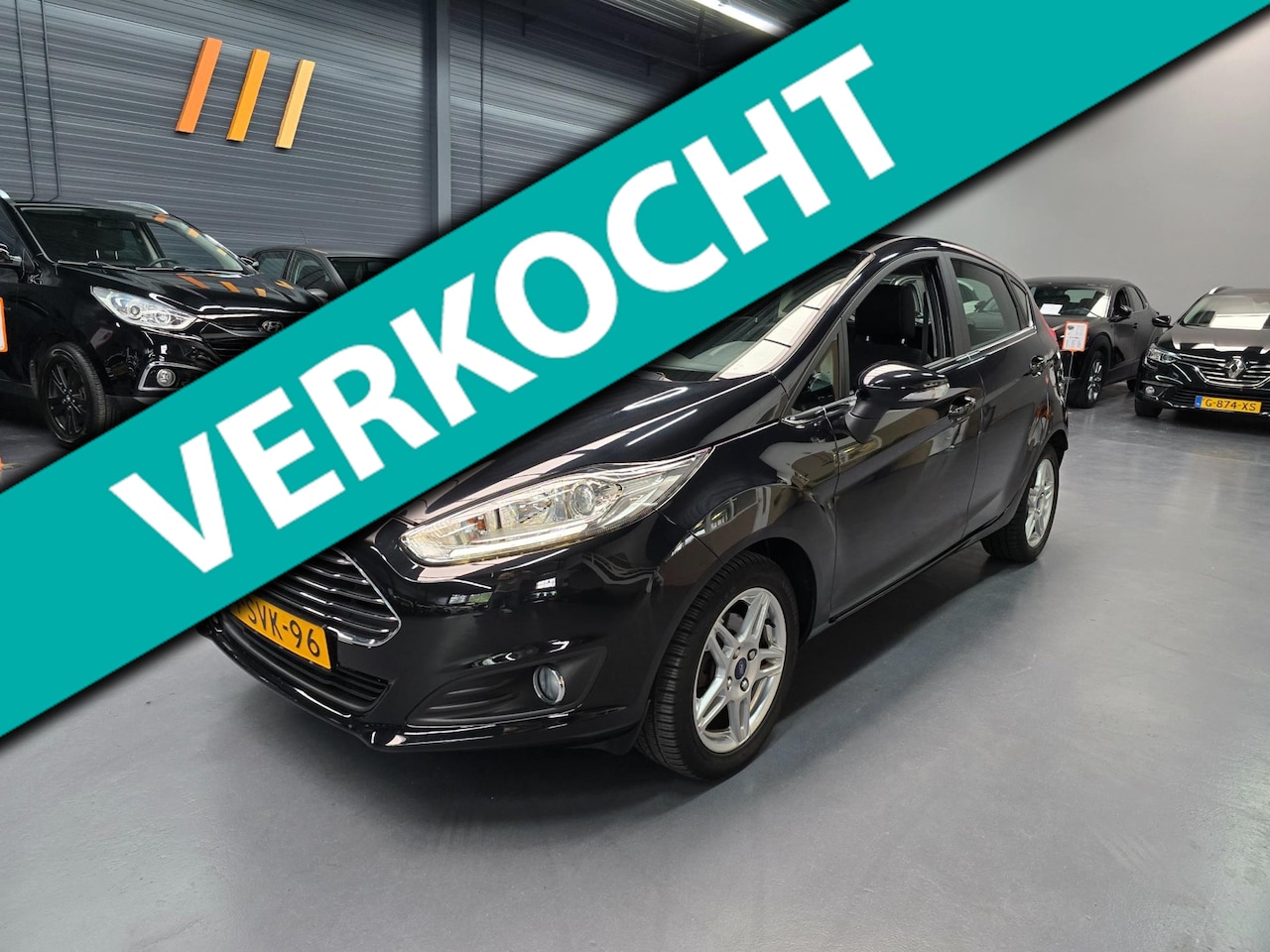 Ford Fiesta - 1.0 EcoBoost Titanium CRUISE NAVI BLUETOOTH NAP NL AUTO - AutoWereld.nl
