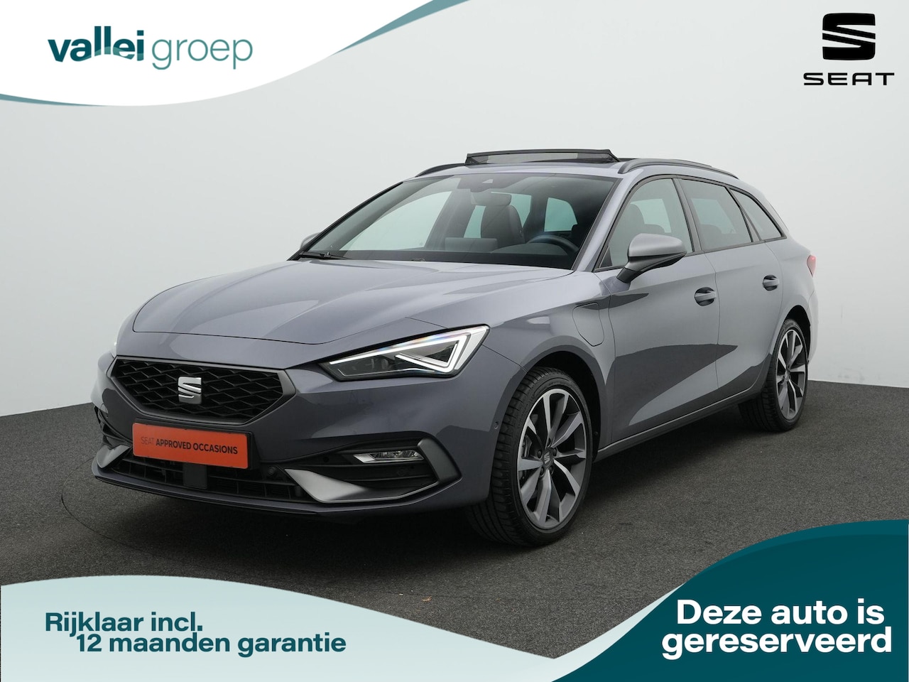 SEAT Leon Sportstourer - 1.5 TSI e-Hybrid 204 pk DSG FR Business | Panoramadak | Beats | Leder/alcantara | Geheugen - AutoWereld.nl