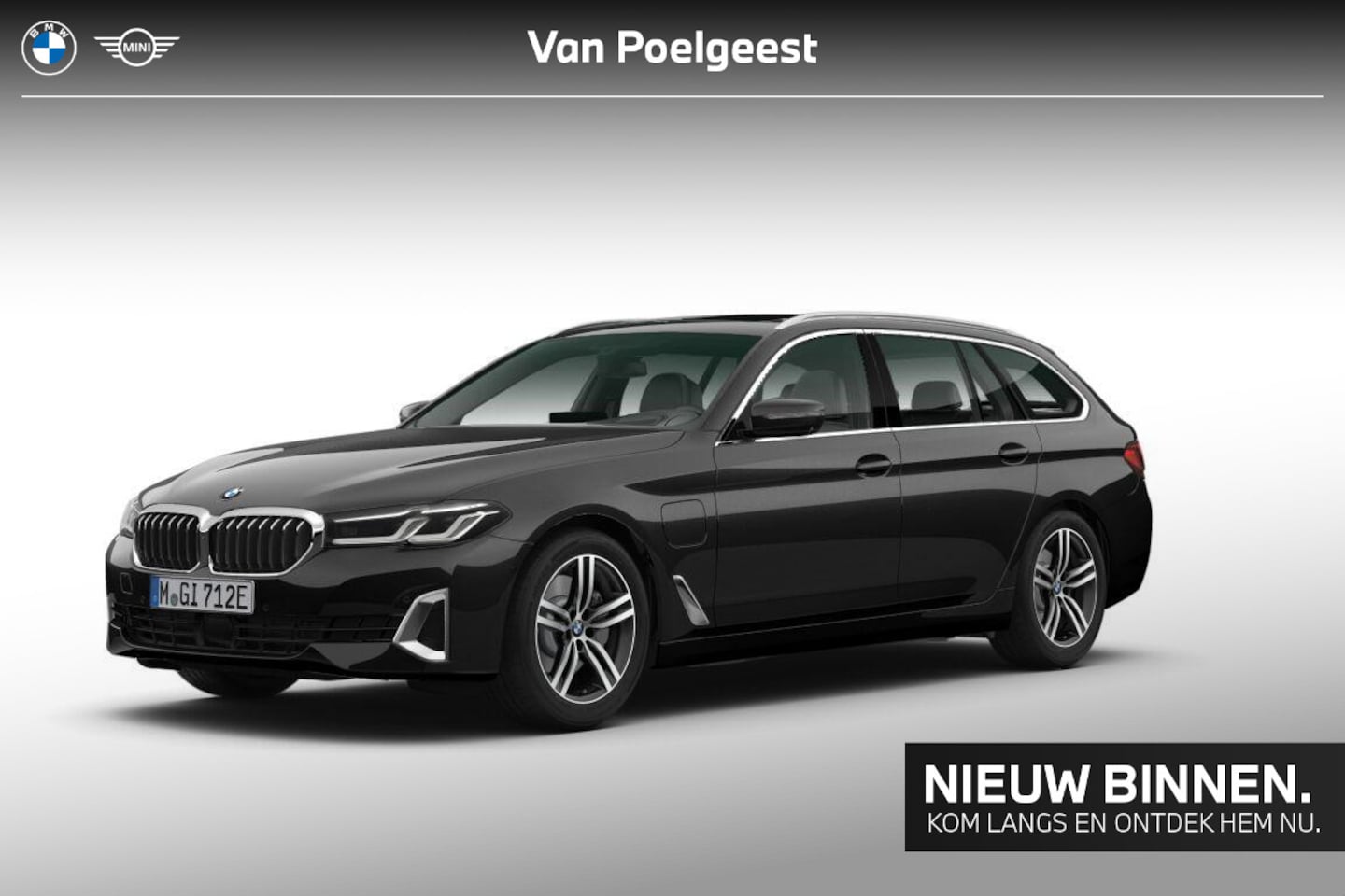 BMW 5-serie Touring - 530e High Executive Luxuryline Comfort Acces / Glazen Schuifdak / Stoelverwarming / Adapti - AutoWereld.nl
