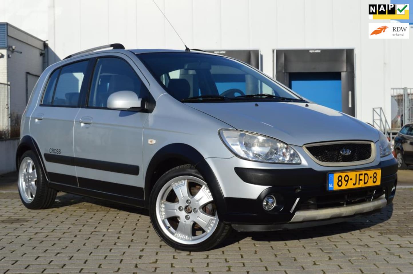 Hyundai Getz - 1.4i Cross Airco uitstekende staat NAP APK - AutoWereld.nl