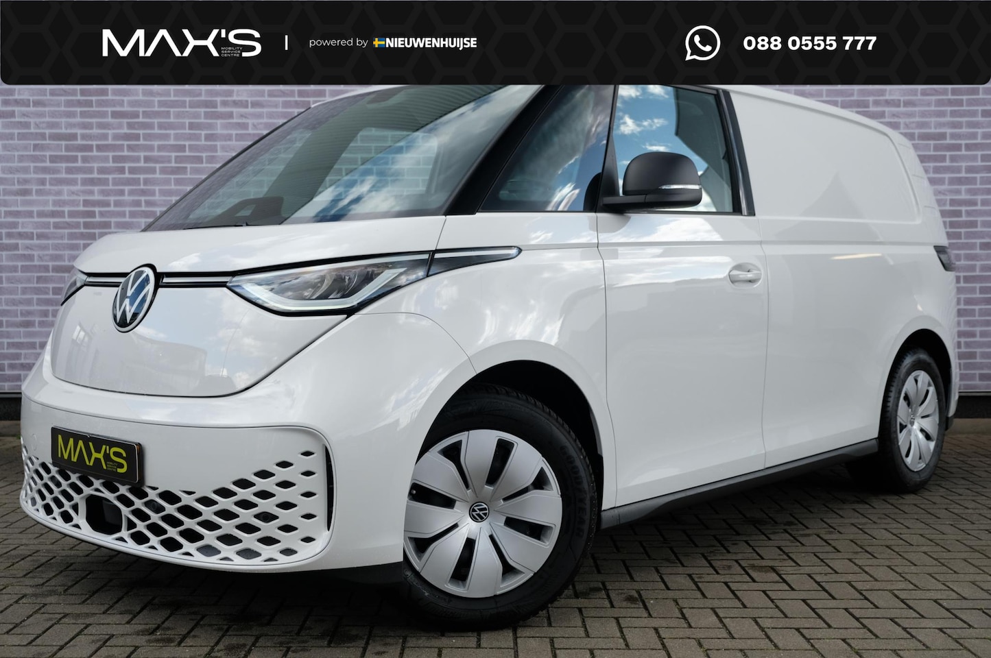 Volkswagen ID. Buzz Cargo - L1H1 77 kWh Adaptive Cruise Control | App Connect | DAB | Stoelverwarming | Betimmering | - AutoWereld.nl