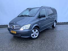 Mercedes-Benz Vito - 122 CDI 320 Dub Cab 5 Zits Airco Cruise Navi Alu Velg Trekhaak 2000kg Dub Schuifdeur Euro