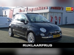 Fiat 500 C - 0.9 TwinAir Turbo Lounge Cabrio, bluetooth bellen, parkeersensoren, airco. All-in prijs