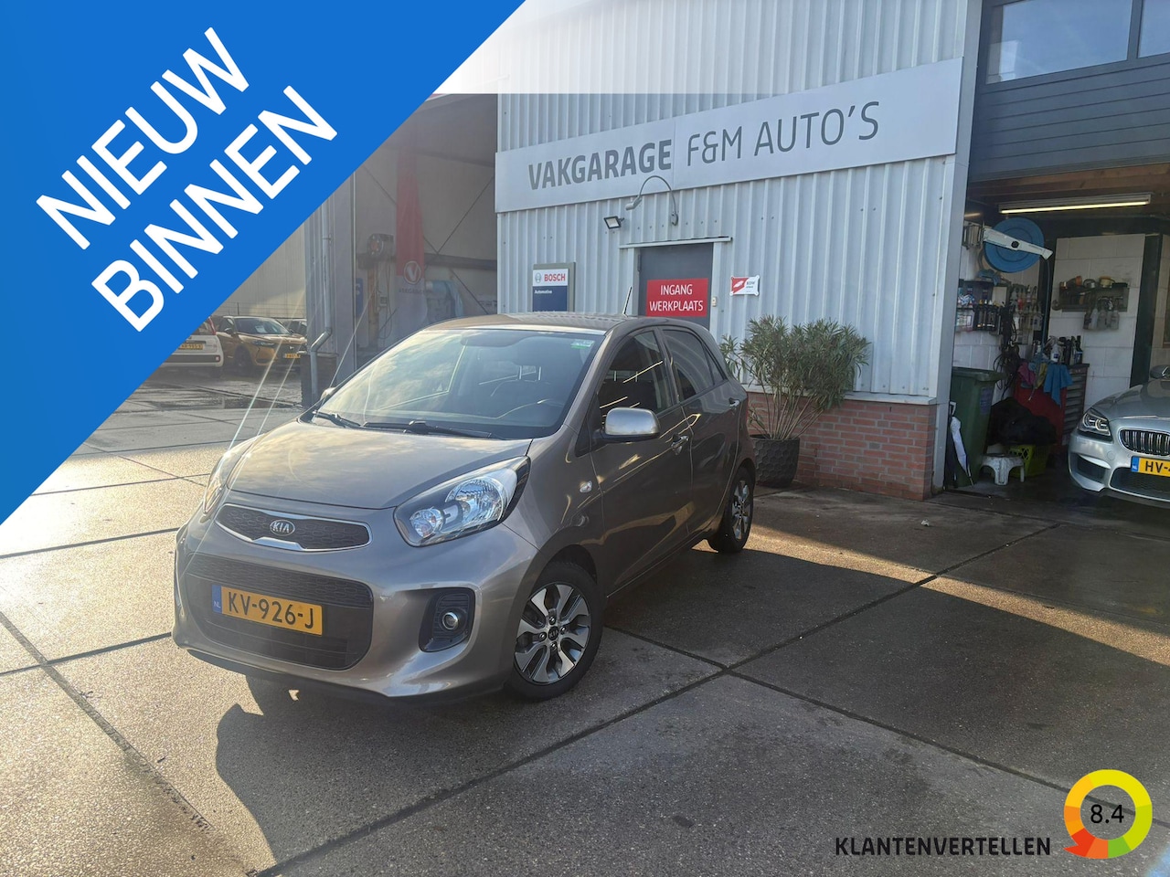 Kia Picanto - 1.0 CVVT ComfortPlusLine Navigator Clima, Camera, Cruise - AutoWereld.nl