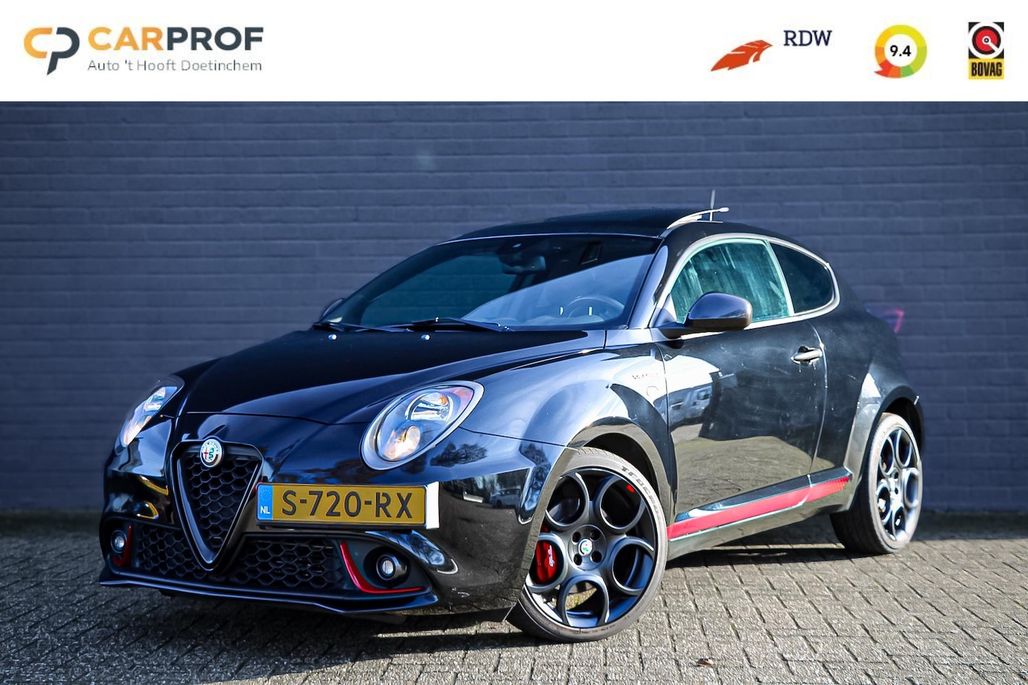 Alfa Romeo MiTo - 1.4 T MultiAir Veloce S PANO / CAMERA / CARBON - AutoWereld.nl