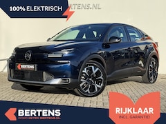 Citroën Ë-C4 - Business 156pk Extended range 54 kWh | 8 jaar garantie | Prijs is rijklaar