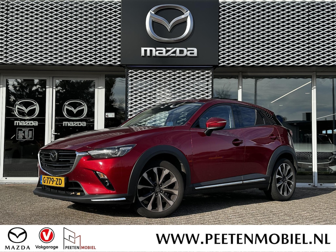 Mazda CX-3 - 2.0 SkyActiv-G 120 GT-M | HEAD UP DISPLAY | ACHTERUITRIJ CAMERA | - AutoWereld.nl