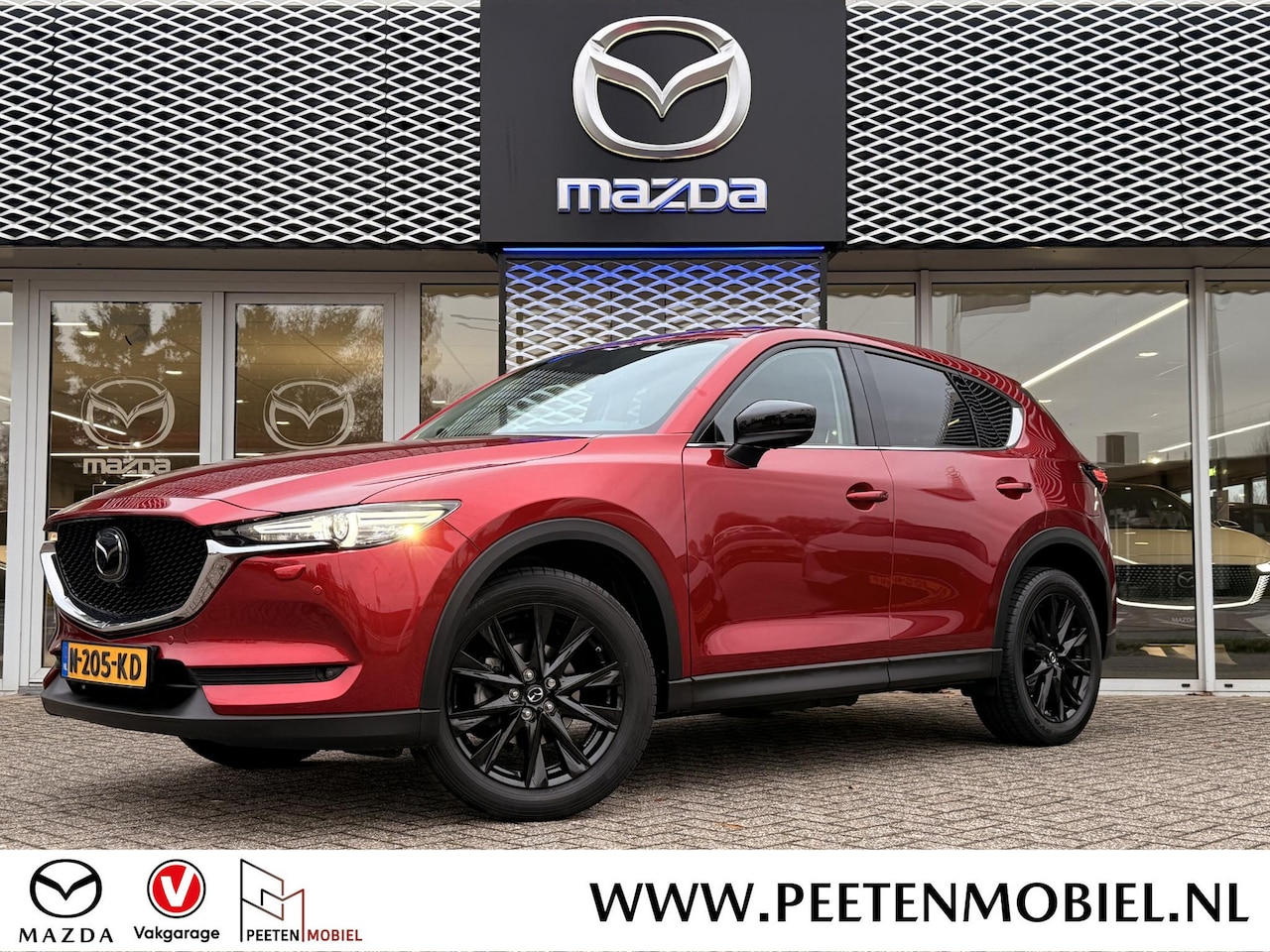 Mazda CX-5 - 2.0 SkyActiv-G 165 Sportive | ADAPTIVE CRUISE CONTROL | APPLE CARPLAY & ANDROID AUTO | 360 - AutoWereld.nl