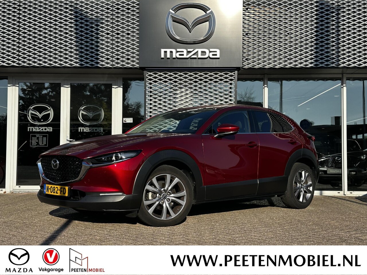 Mazda CX-30 - 2.0 e-SkyActiv-X M Hybrid Sportive | BOSE | HEAD UP DISPLAY | ACHTERUITRIIJ CAMERA | - AutoWereld.nl