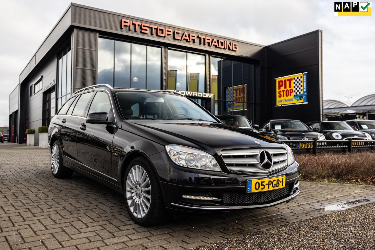 Mercedes-Benz C-klasse Estate - 180 CGI Avantgarde, 156 PK, NL Auto, 2e eigenaar, trekhaak! - AutoWereld.nl