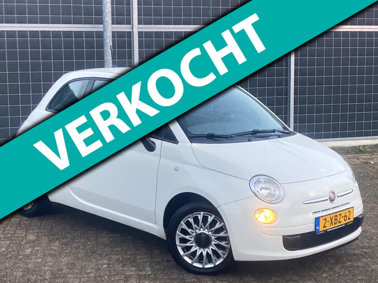 Fiat 500 - 1.0 TwinAir | bianco-Rosso | Nwe APK | CarPlay - AutoWereld.nl