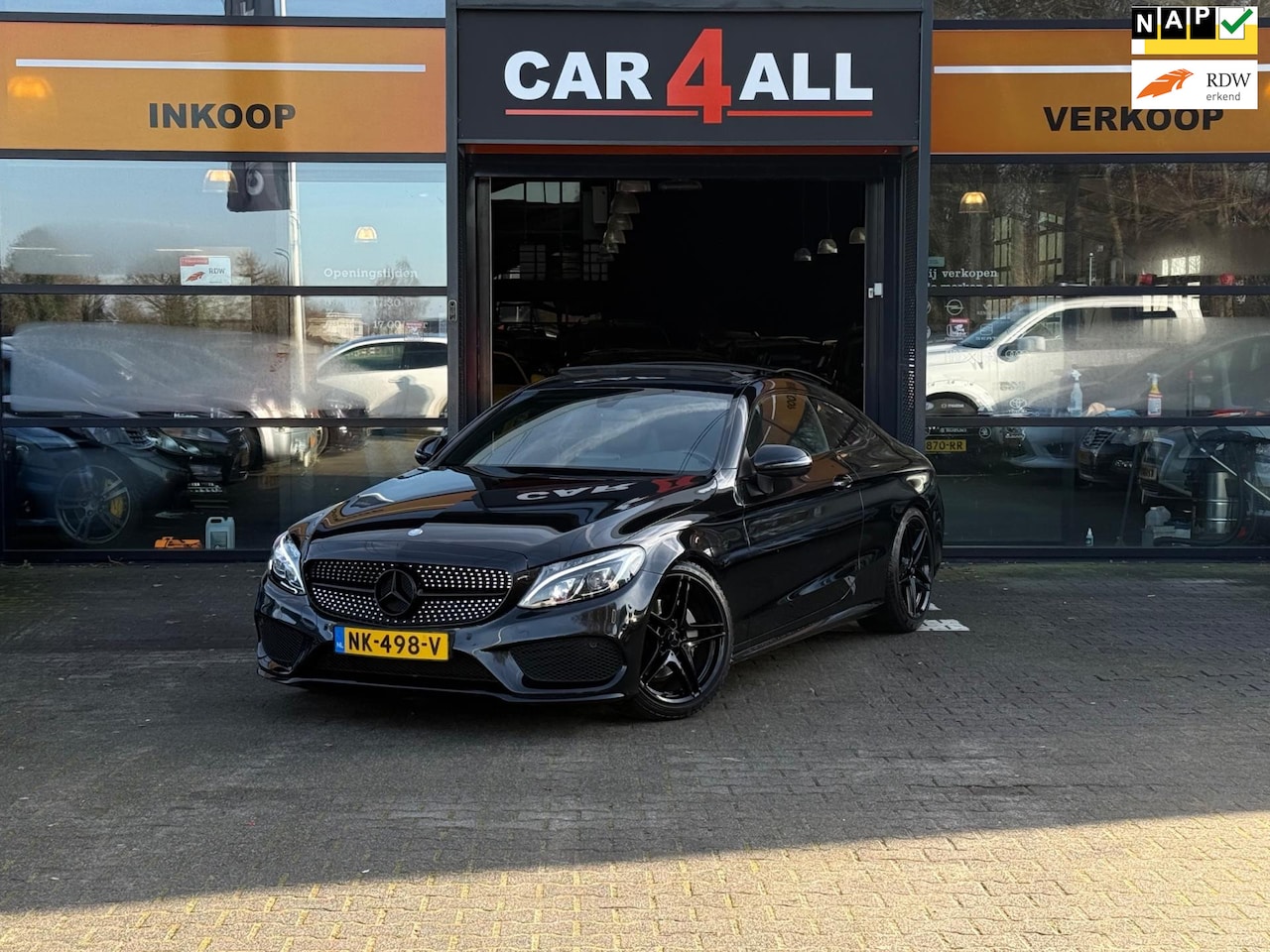 Mercedes-Benz C-klasse Coupé - 200 Ambition PANO/AMG/ACC/STLVRM/CAMERA/APK 18-11-2026/DEALERONDERHOUDEN/NAP/ - AutoWereld.nl