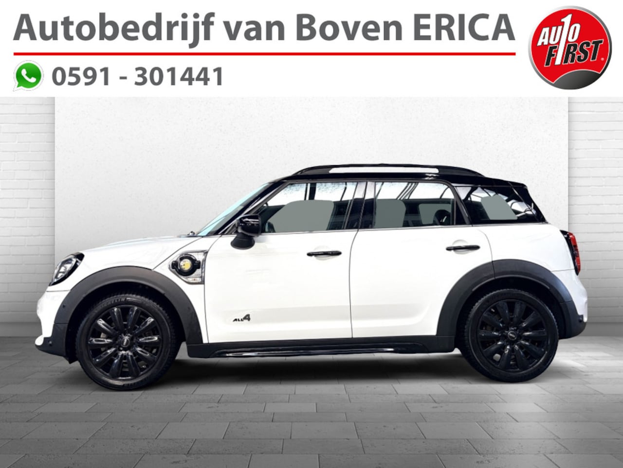 MINI Countryman - Mini 1.5 Cooper SE ALL4 Chilli Hybride Panodak Leder Adapt Cruise Nav - AutoWereld.nl