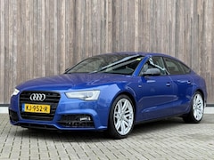 Audi A5 Sportback - 1.8 TFSI S-Edition Sport, SEPANG BLUE, BLACKOPTIEK PAKKET