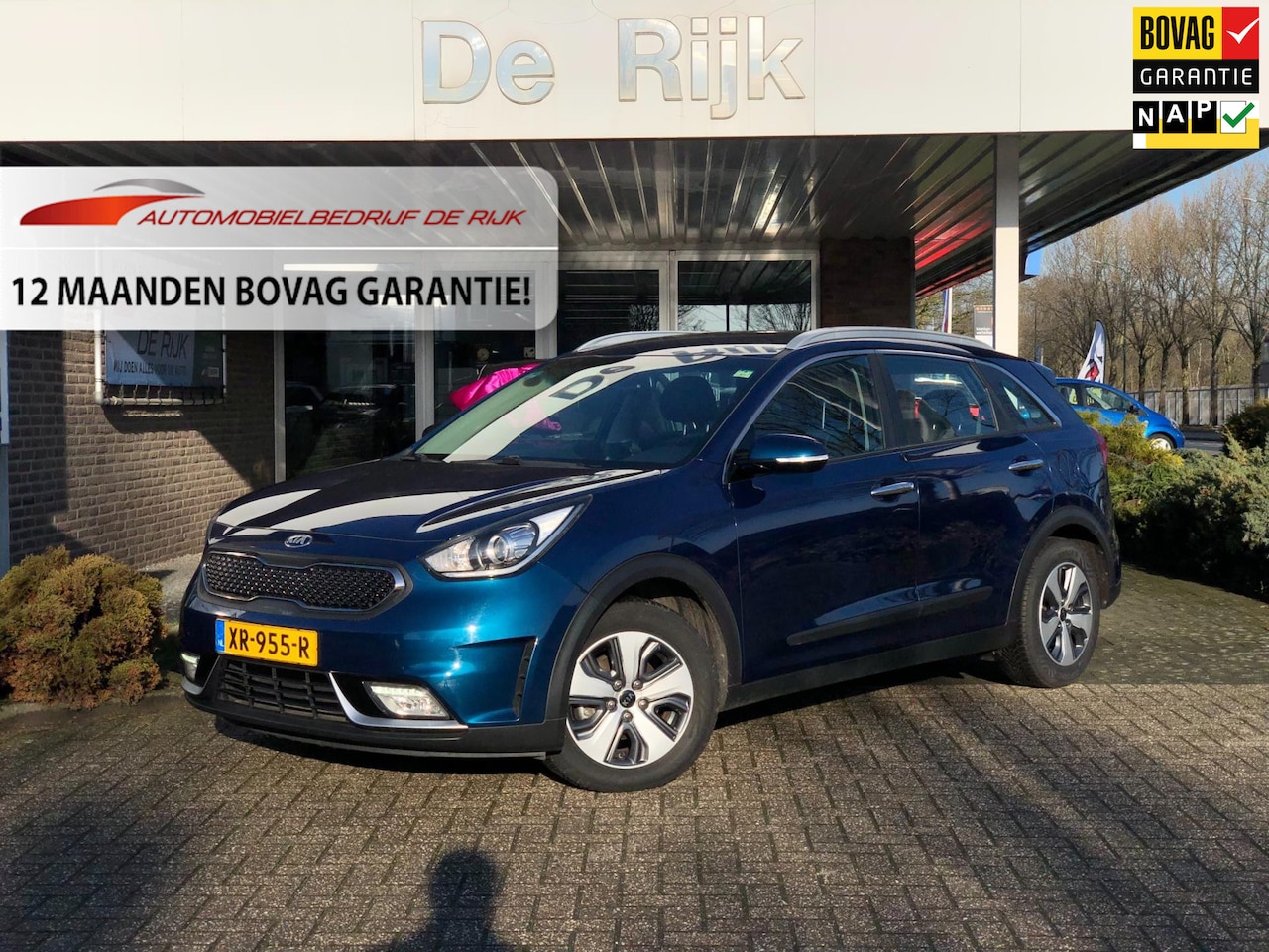 Kia Niro - 1.6 GDi Hybrid DynamicLine | Navi, Camera, Cruise, Carplay/Android, Climate, Trekhaak | De - AutoWereld.nl