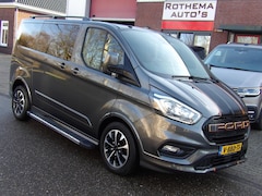Ford Transit Custom - 2.0 TDCI SPORT 170PK AUTOMAAT 2018 DUBCAB 2x SCHUIFDEUR VELE EXTRA'S
