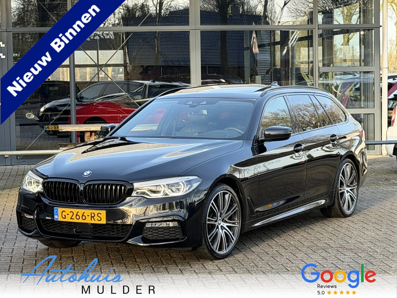BMW 5-serie Touring - 530d xDrive High Executive Panoramadak/Cruise/Trekhaak/Camera/Led/Top staat/DLR onderhoude - AutoWereld.nl