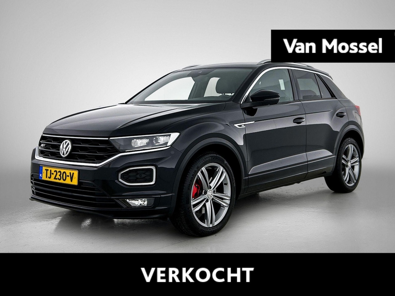 Volkswagen T-Roc - 1.5 TSI R-Line 150 PK | Automaat | Navigatie | Verwarmbare voorstoelen | 18" Lichtmetalen - AutoWereld.nl