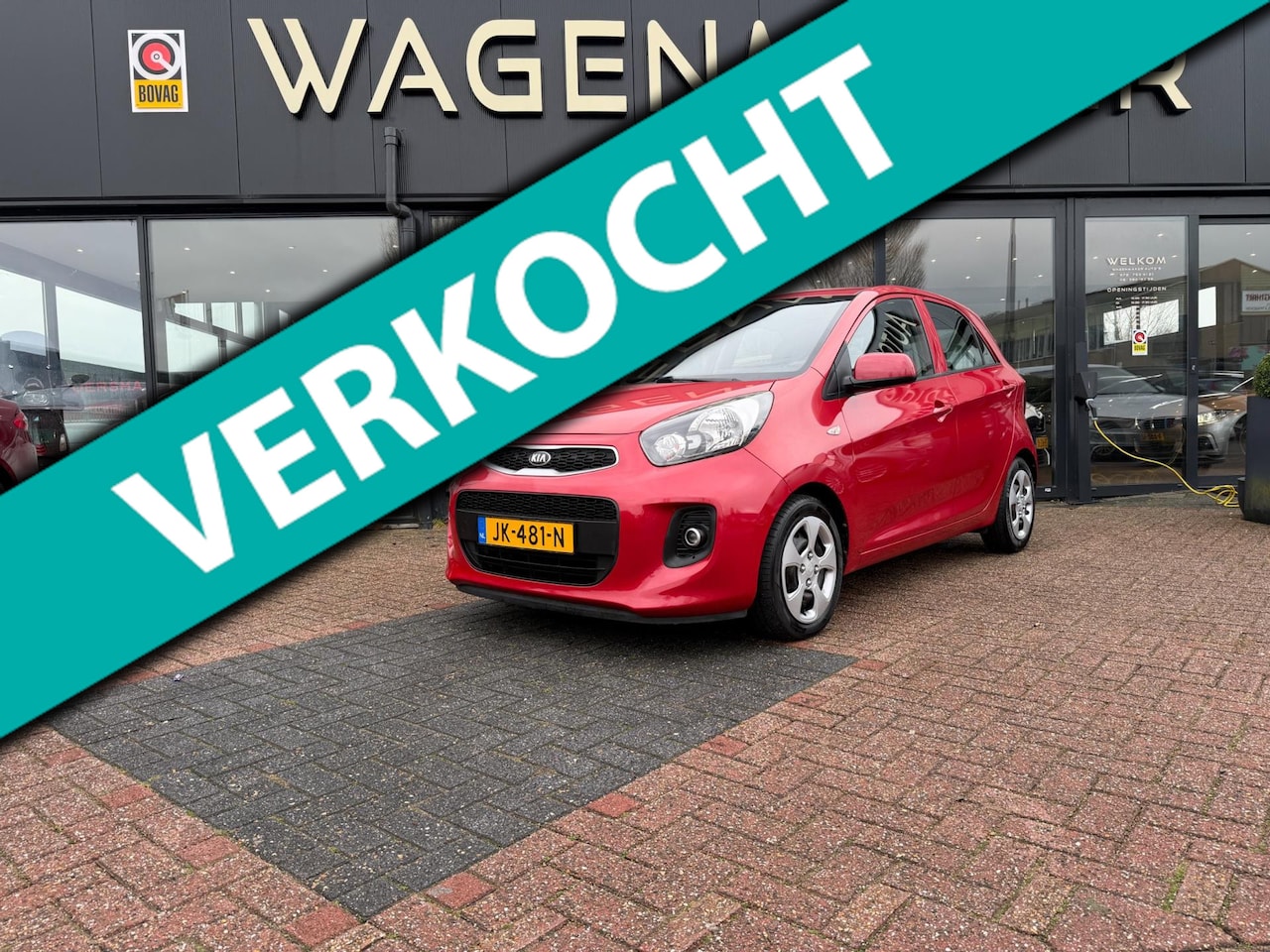 Kia Picanto - 1.0 CVVT EconomyPlusLine Airco|Elektrisch pak|NAP - AutoWereld.nl