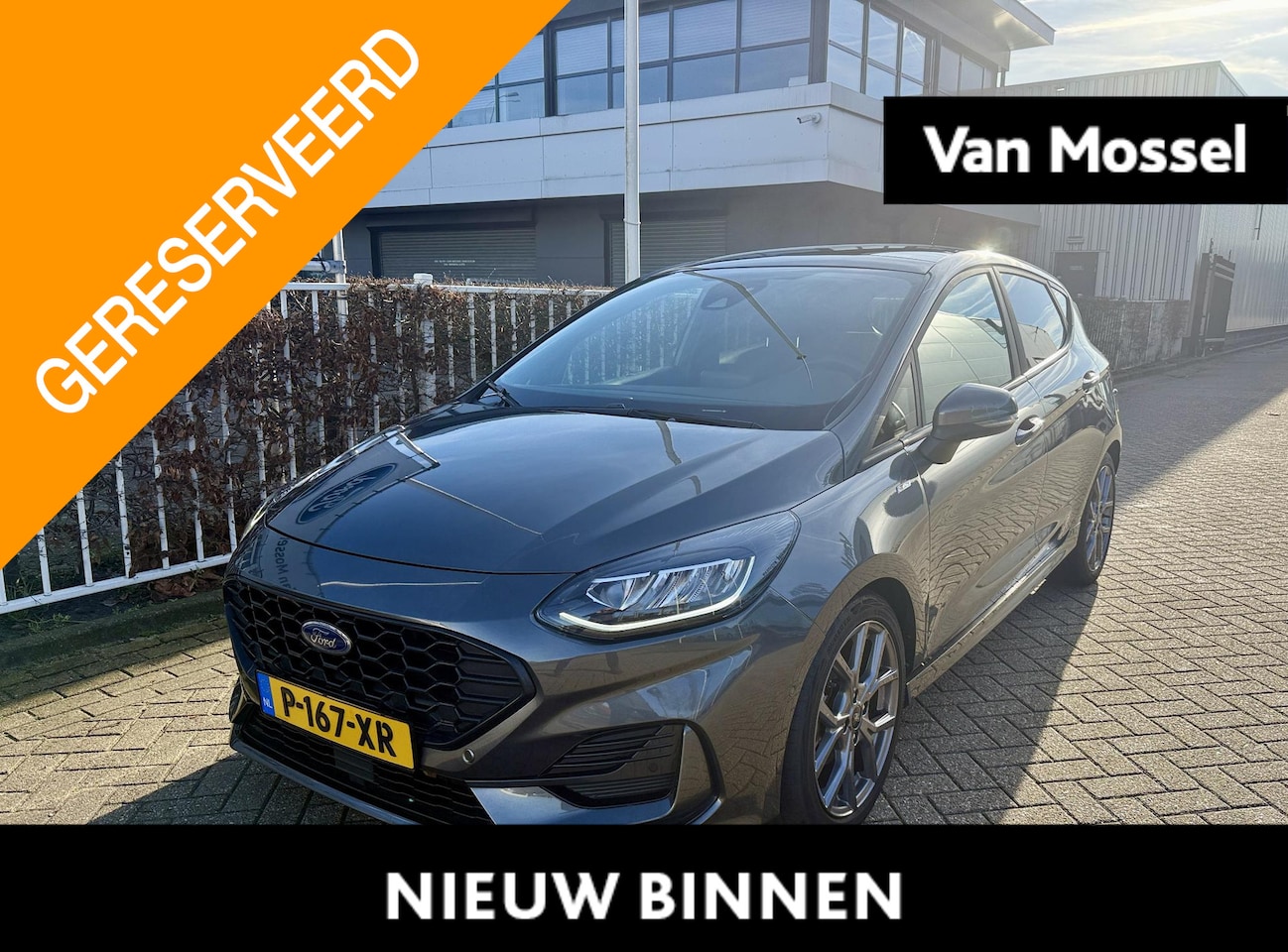 Ford Fiesta - 1.0 EcoBoost Hybrid ST-Line X 125pk MHEV | Navigatie | Panorama dak | Adaptieve Cruise con - AutoWereld.nl