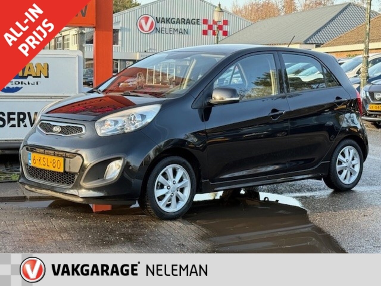 Kia Picanto - 1.0 CVVT 69 PK ISG 5D Plus Pack rijklaarprijs bovag garantie - AutoWereld.nl