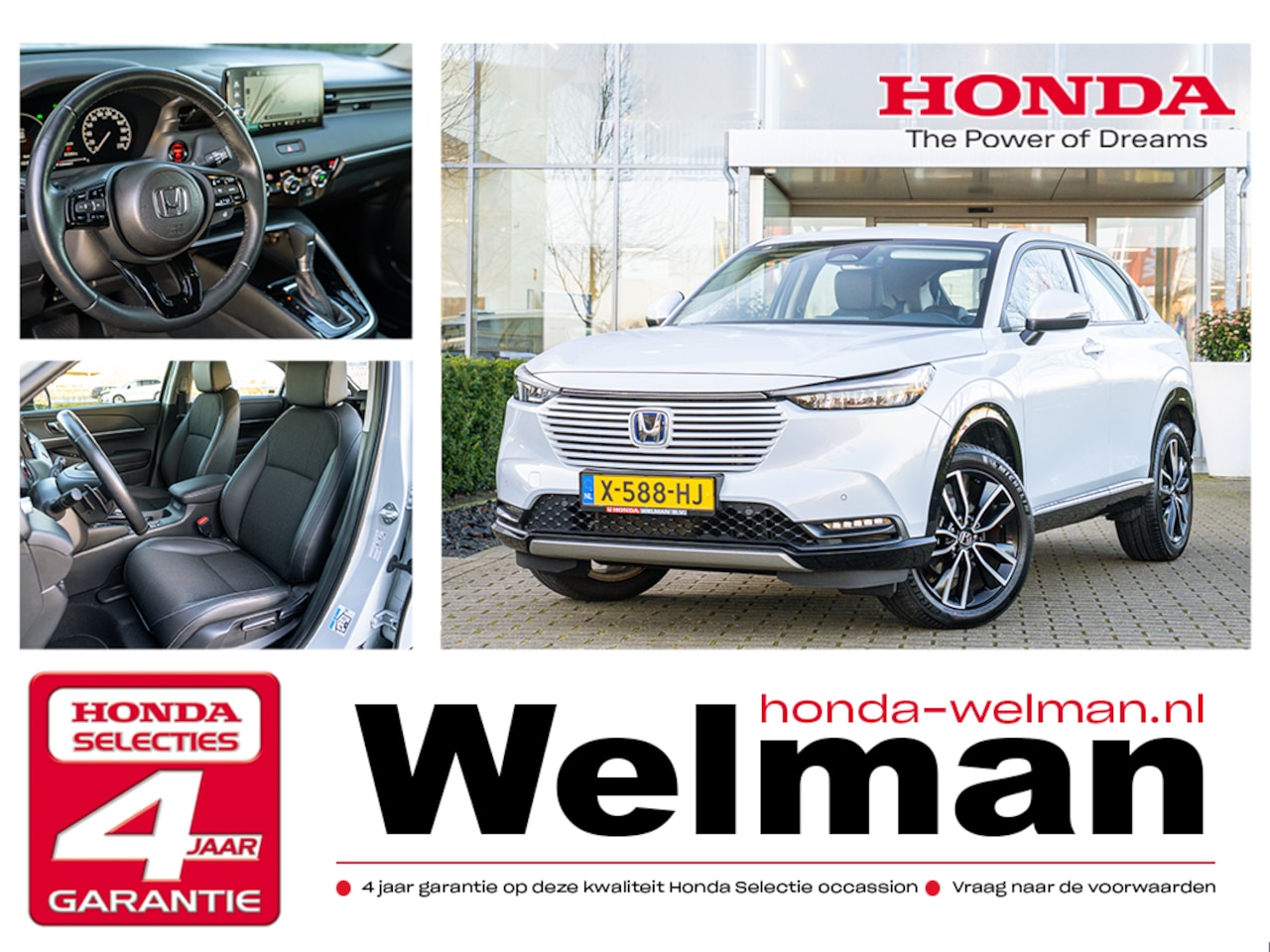 Honda HR-V - 1.5I e:HEV ADVANCE - FULL HYBRID - AUTOMAAT - AutoWereld.nl