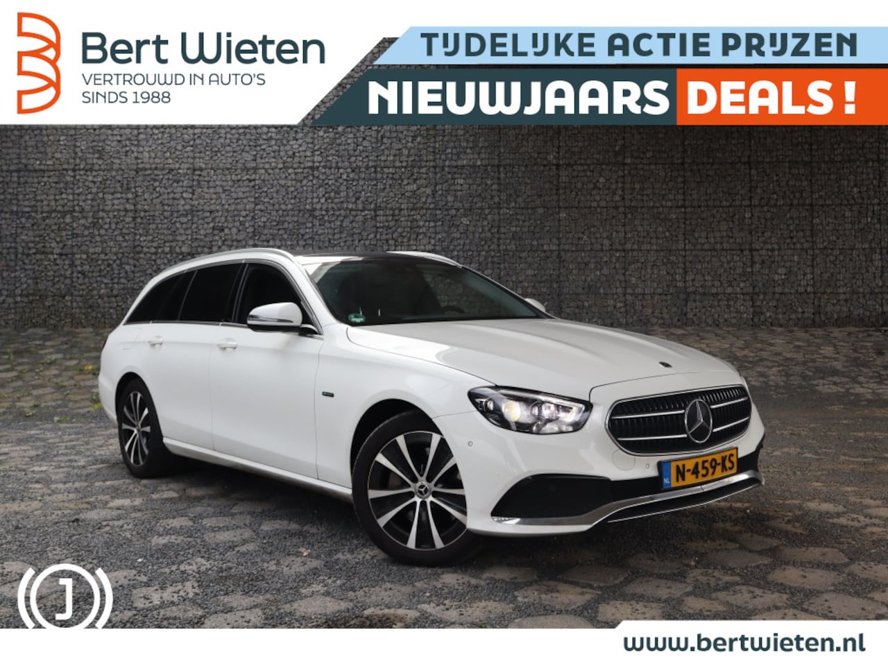 Mercedes-Benz E-klasse Estate - 300 AMG | Plug in Hybride | Stoelverwarming | Trekhaak | Panoram - AutoWereld.nl